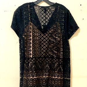 Black bcbg mini dress. Never worn. Tags still on